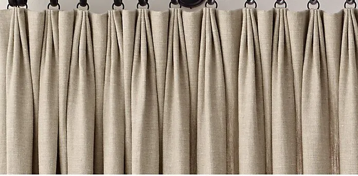 Tailored Pleated Curtain